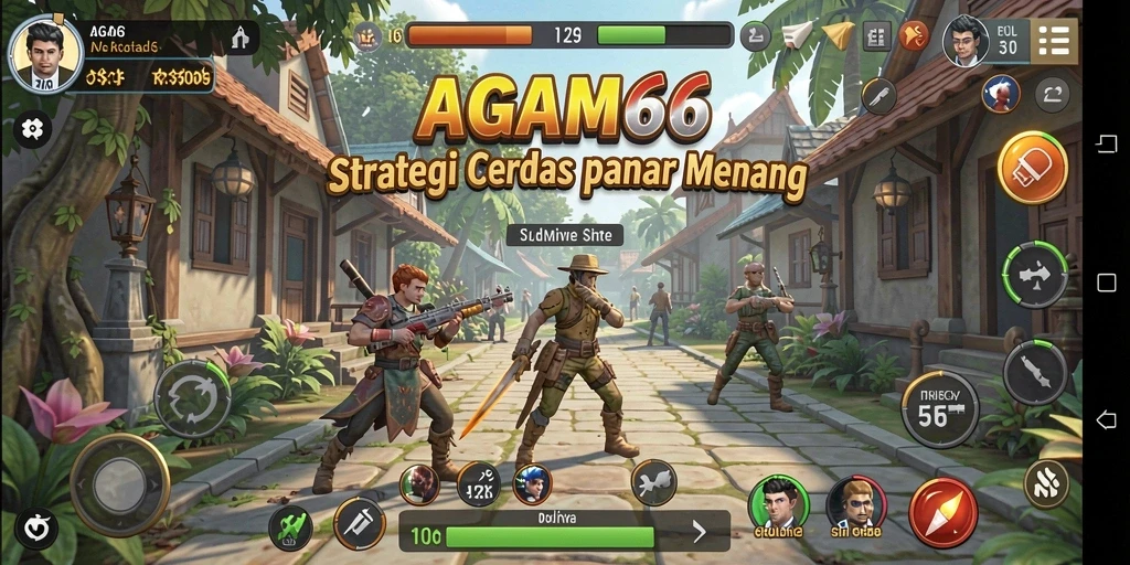 Tampilan gameplay AGAM66 yang menarik dan strategis.