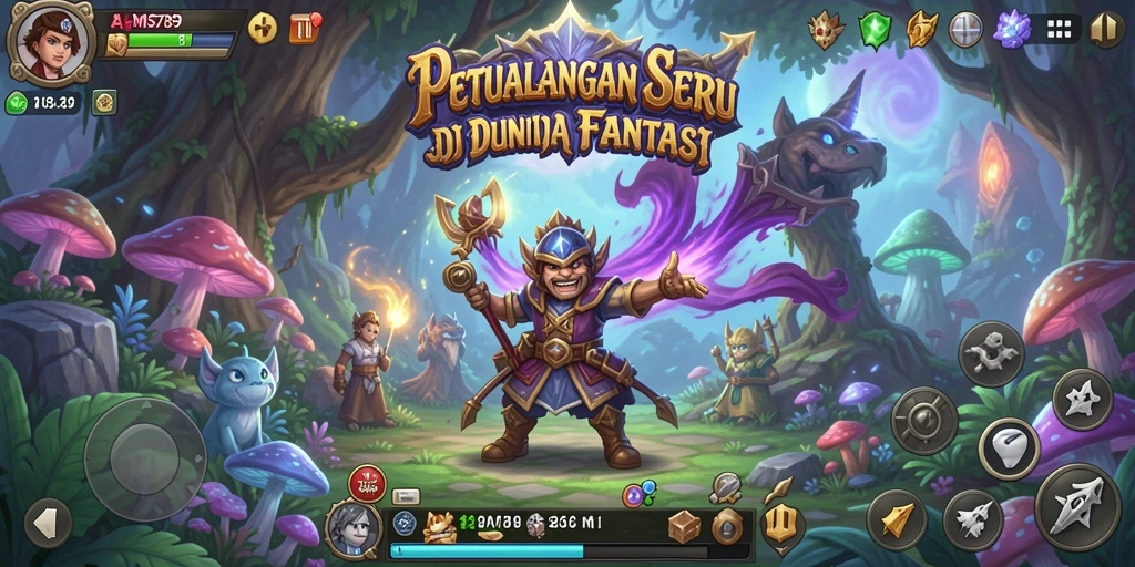 Screenshot dari permainan AMS789 menggambarkan aksi petualangan yang mendebarkan.