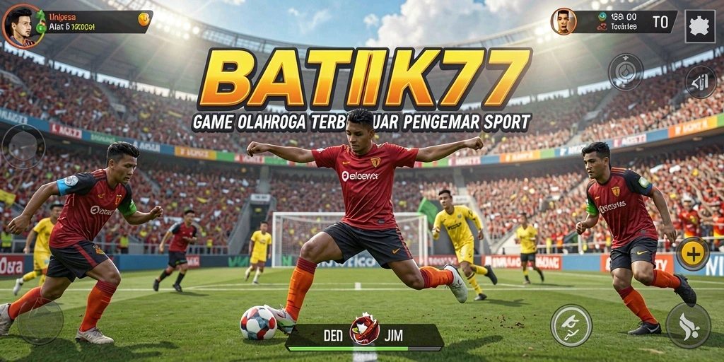 Tangkapan layar menunjukkan gameplay menegangkan di BATIK77.