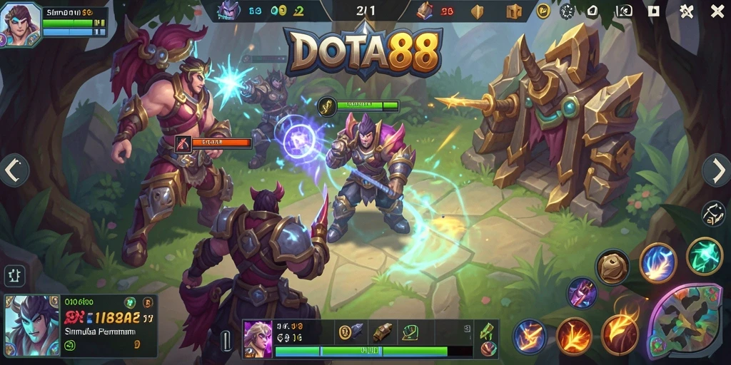 Screenshot gameplay DOTA88 menampilkan momen seru dari simulasi yang mendalam.