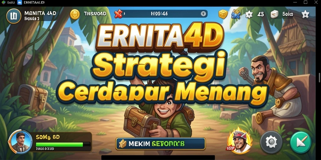 Tampilan gameplay ERNITA4D yang menantang dan penuh strategi.