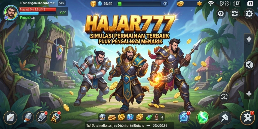 Tampilan gameplay HAJAR777 yang memukau dan interaktif.