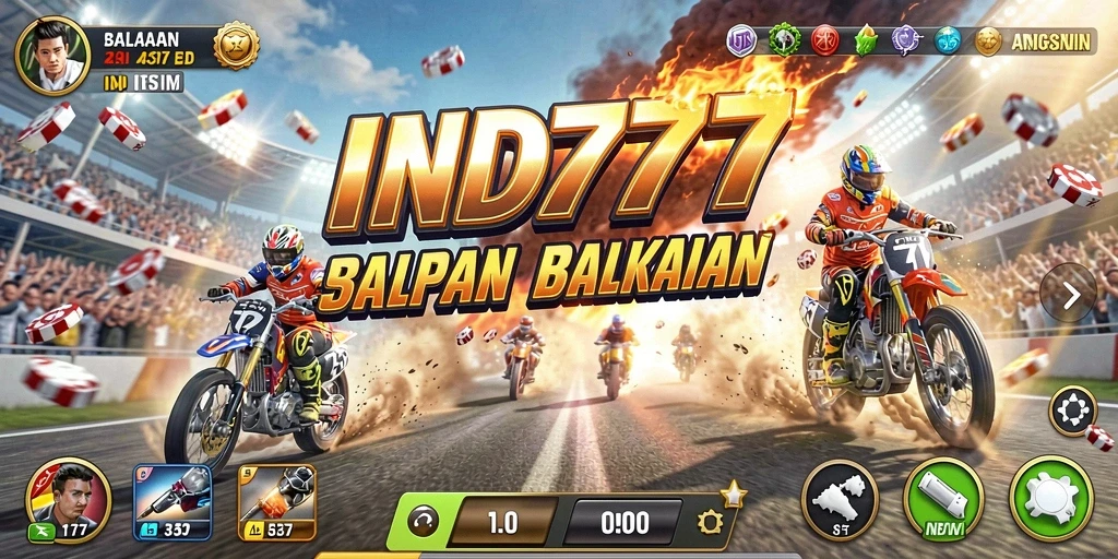 Gameplay menegangkan dan seru dalam balapan cepat