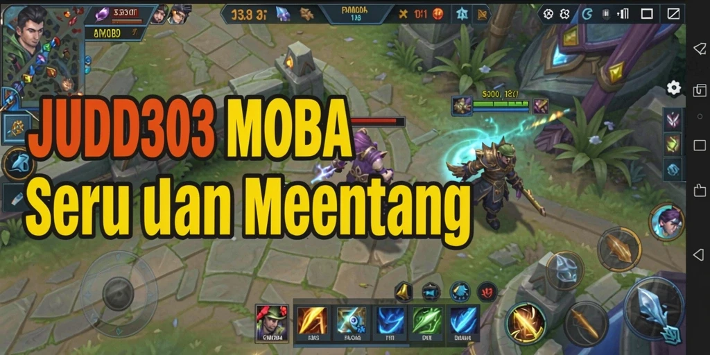 Gameplay seru dan menantang di JUDOL303 MOBA