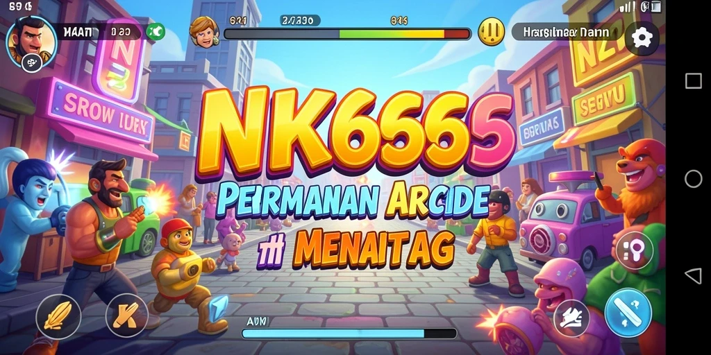 Tampilan gameplay NK666 yang penuh aksi dan tantangan.