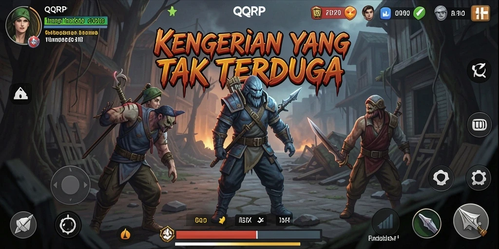 Gameplay menegangkan di dunia kegelapan.