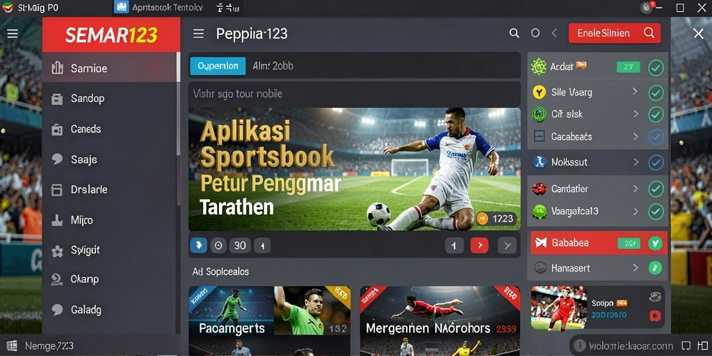 Screenshot gameplay SEMAR123 menampilkan antarmuka taruhan yang menarik.